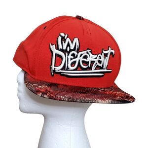 Flat-Fitty Gold Blooded I'm Different Luxury Headwear Ball Cap